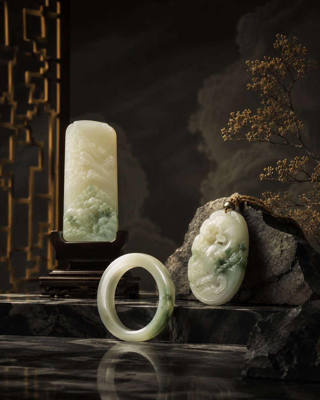 Bespoke Jade, Made from Your Symbol